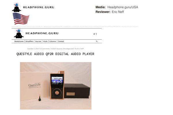 HEADPHONE.GURU: The QP2R will make the best of what you pair with it! Highly recommended!