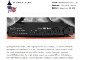 HEADPHONE.GURU: the CMA Fifteen has well earned its status as flagship offering exceptional musicality