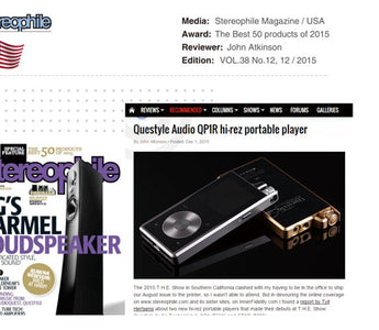 Stereophile: I enjoyed my time with the Questyle QP1R