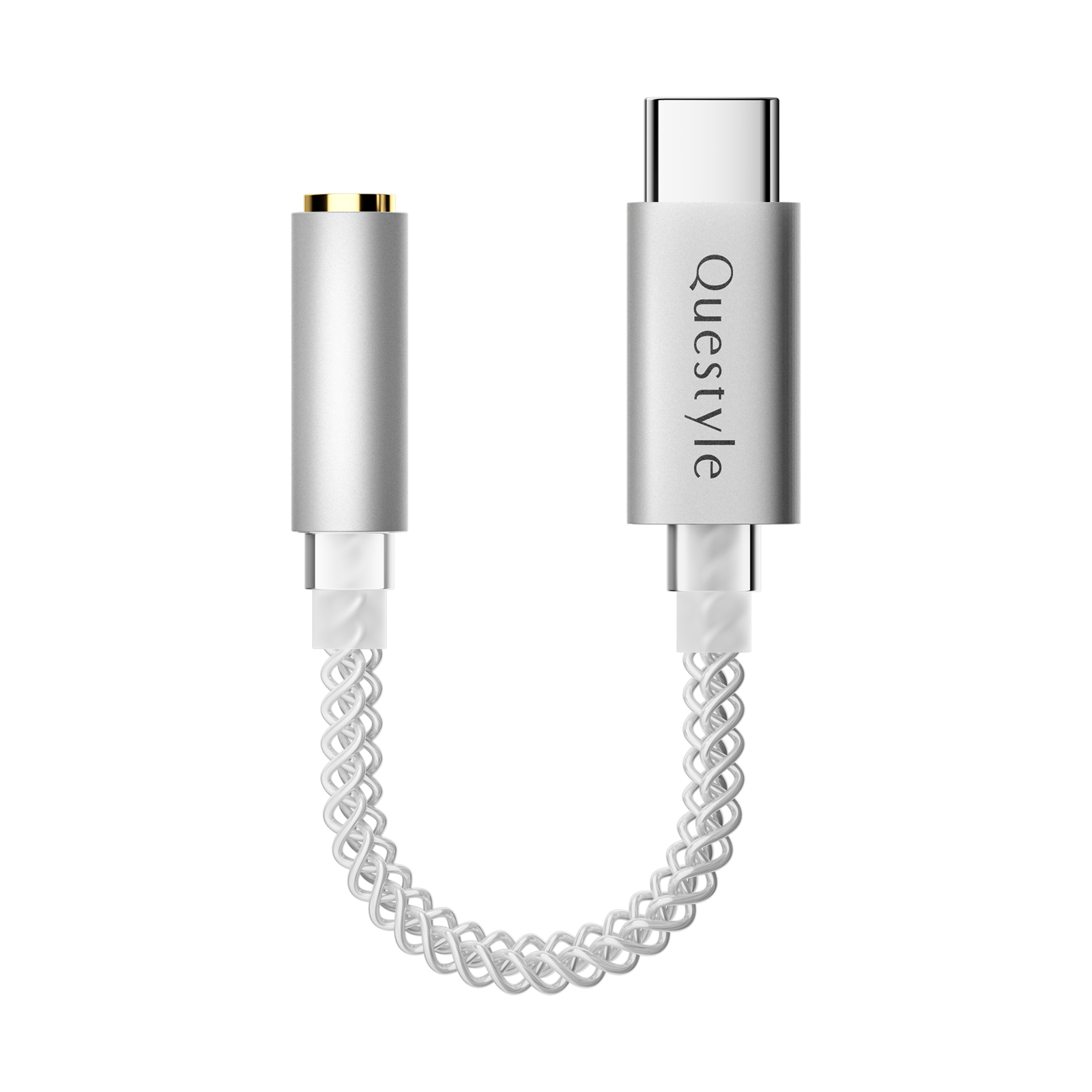 Qlink-C Lossless USB C to 3.5mm Headphone Jack Audio Adapter