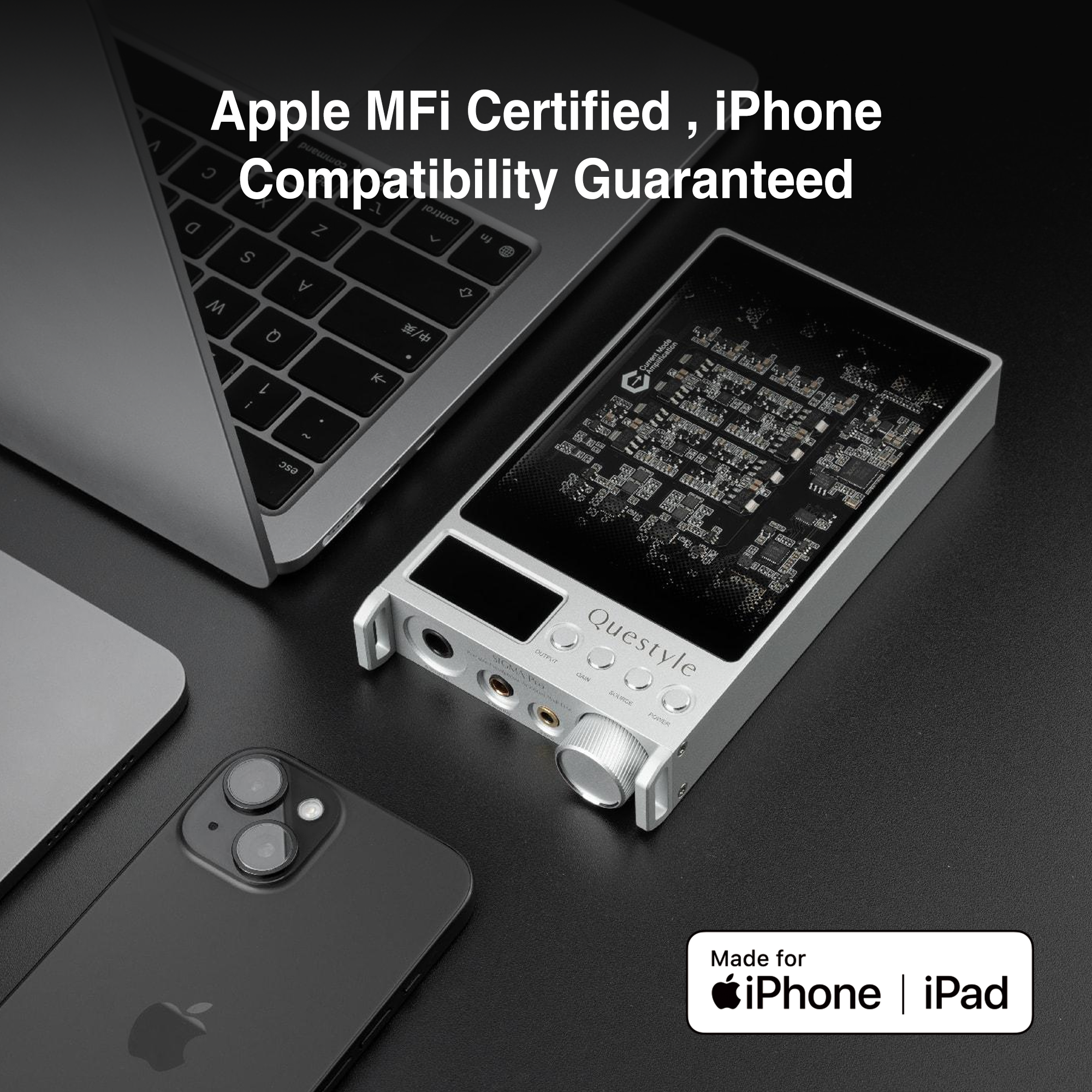 Questyle SIGMA Pro Portable Bluetooth DAC with Headphone Amplifier