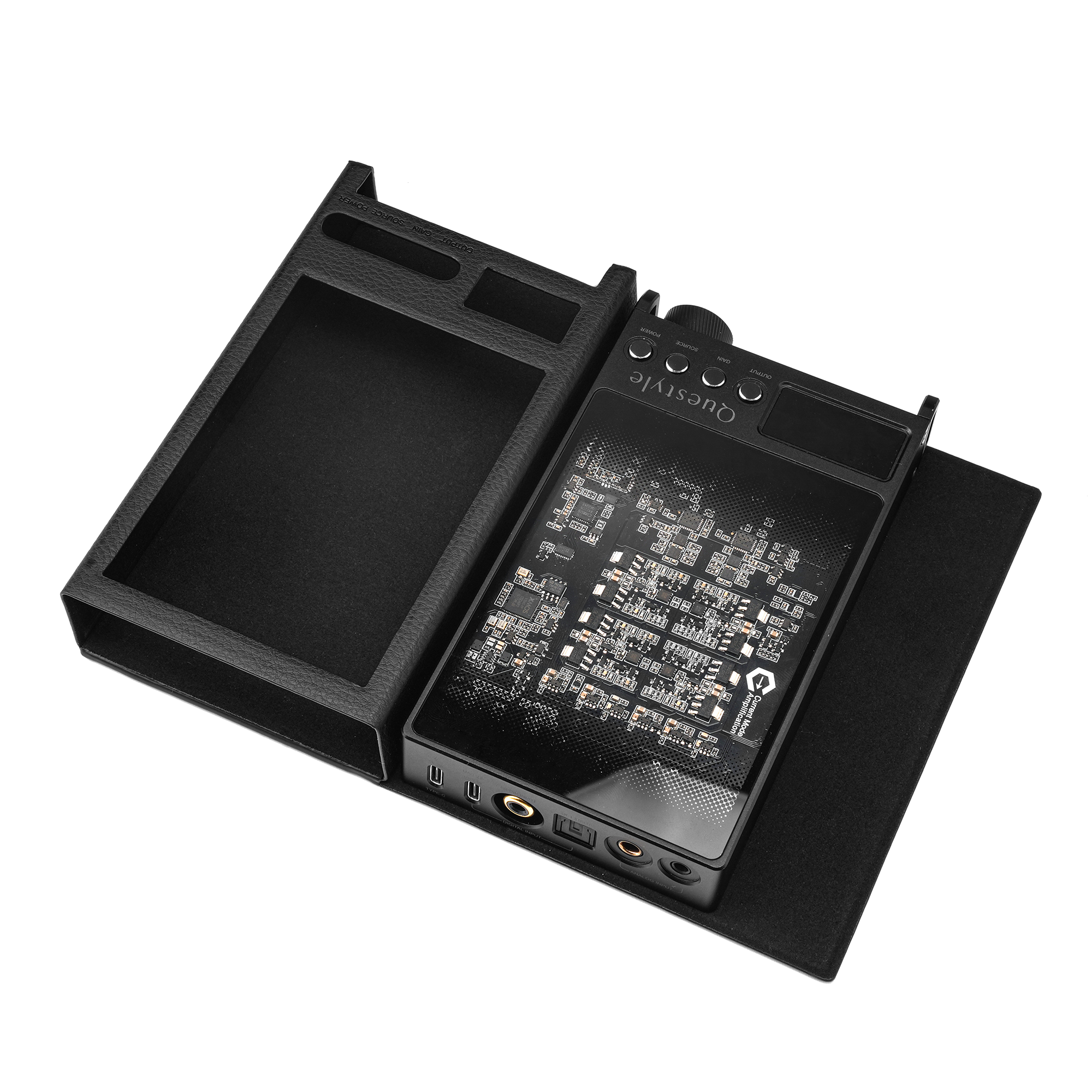 Questyle SIGMA Pro Headphone Amps USB DAC Magnetic Case