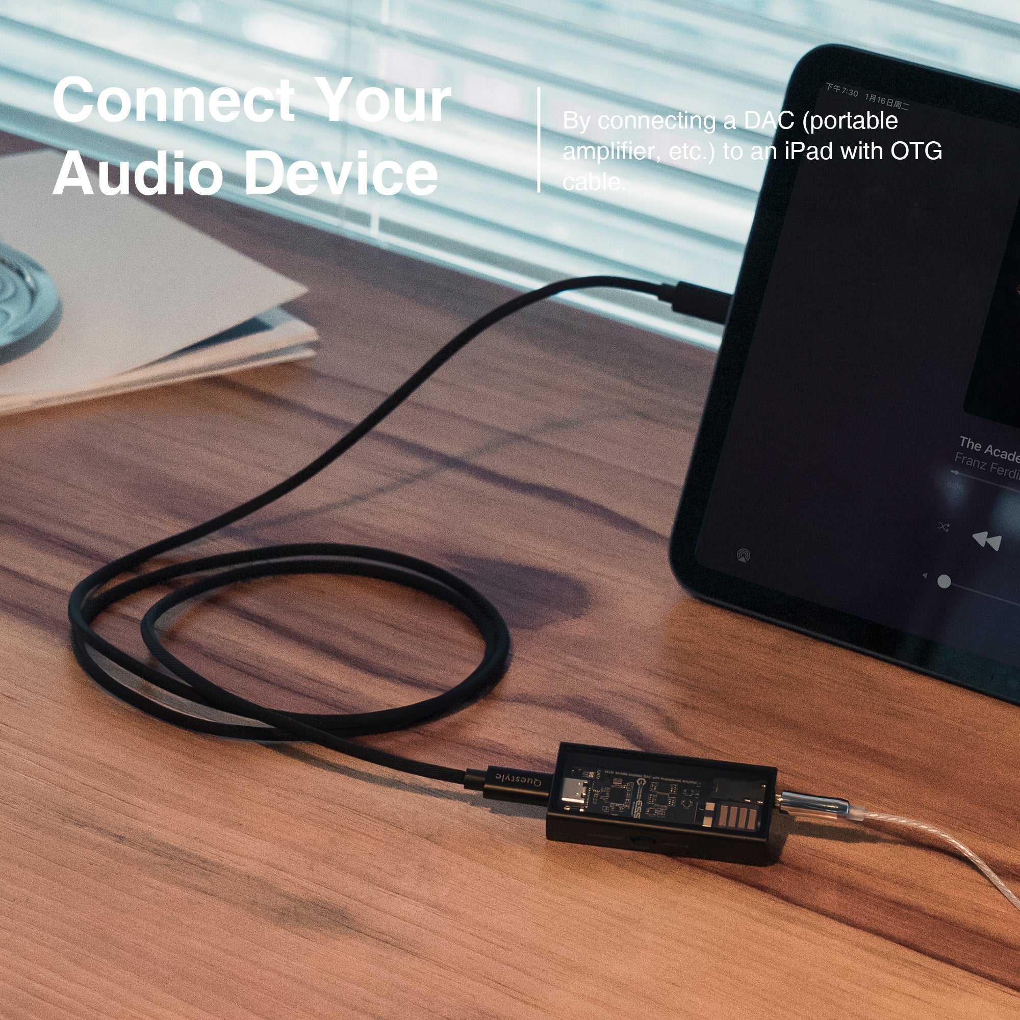 Lossless Transfer Audio OTG Adapter Cable - Questyleshop